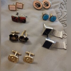 Lot of 7: Vintage Cuff Links